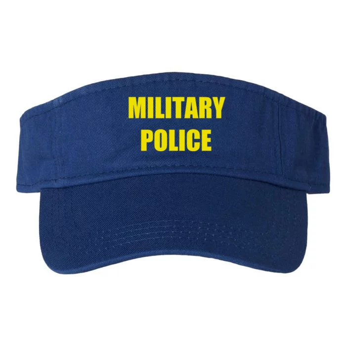 Military Police Uniform Work Gift Valucap Bio-Washed Visor