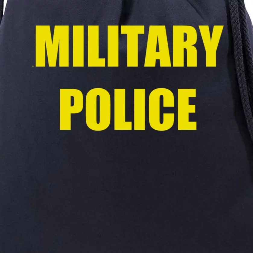 Military Police Uniform Work Gift Drawstring Bag