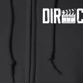 Movie Producer Video Production Filmmaker Film Director Full Zip Hoodie