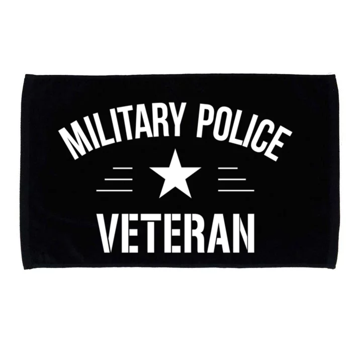 Military Police Veteran Cute Gift Microfiber Hand Towel