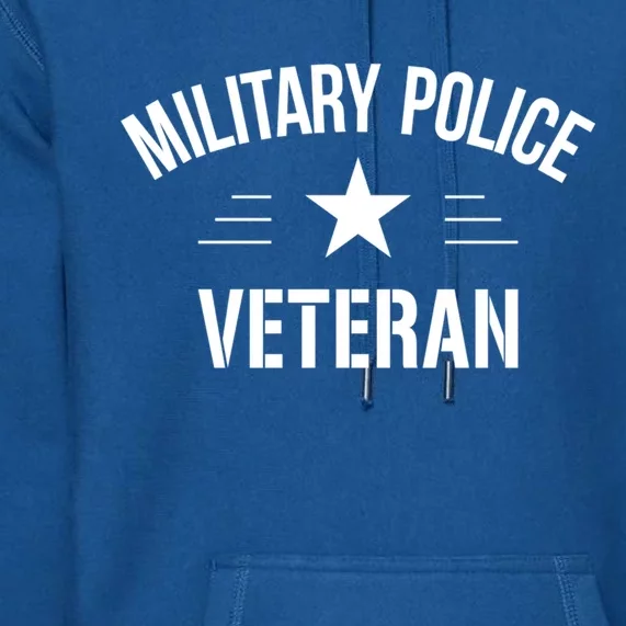 Military Police Veteran Cute Gift Premium Hoodie