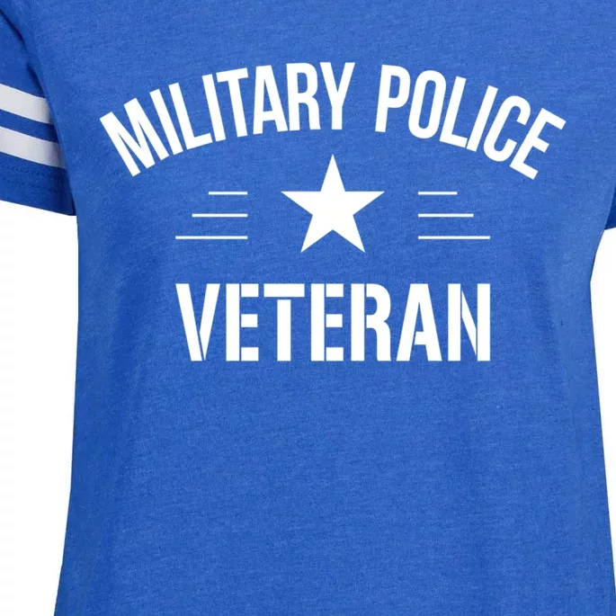 Military Police Veteran Cute Gift Enza Ladies Jersey Football T-Shirt