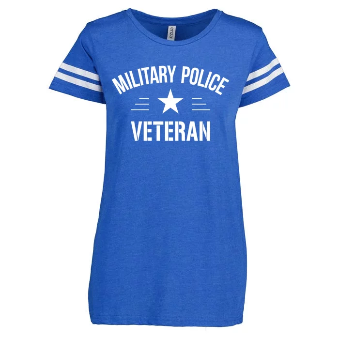 Military Police Veteran Cute Gift Enza Ladies Jersey Football T-Shirt