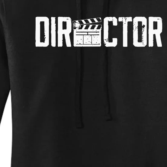 Movie Producer Video Production Filmmaker Film Director Women's Pullover Hoodie