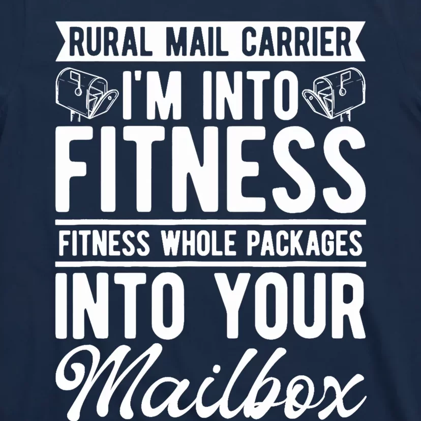 Mailman Postal Worker Postman Office Rural Mail Carrier T-Shirt