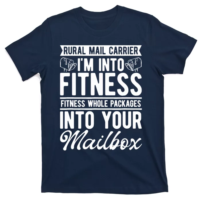 Mailman Postal Worker Postman Office Rural Mail Carrier T-Shirt