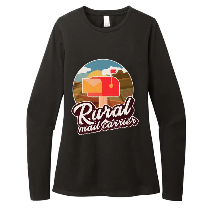 Mailman Postal Worker Post Office Rural Mail Carrier Womens CVC Long Sleeve Shirt