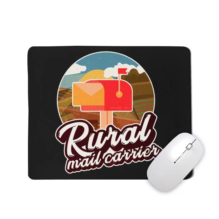 Mailman Postal Worker Post Office Rural Mail Carrier Mousepad