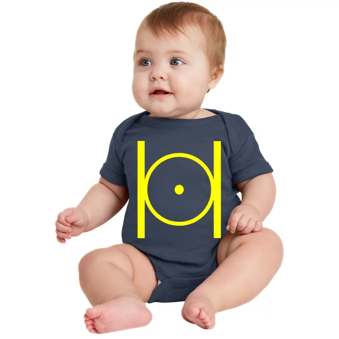 Masonic Point Within A Circle Mason Freemason Baby Bodysuit