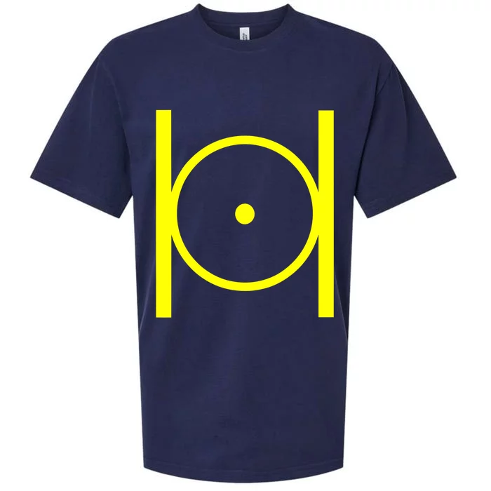 Masonic Point Within A Circle Mason Freemason Sueded Cloud Jersey T-Shirt