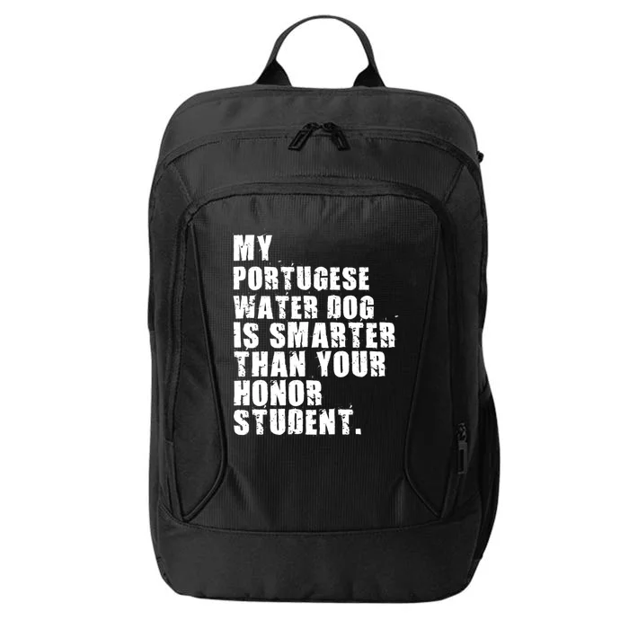 My Portugese Water Doggo Dog Is Smarter Adc096c Gift City Backpack