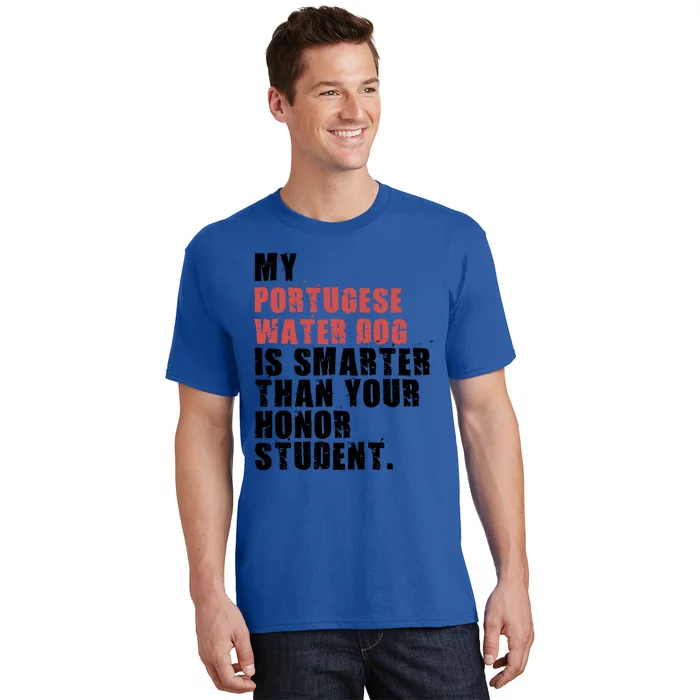 My Portugese Water Doggo Dog Is Smarter Adc096c Gift T-Shirt