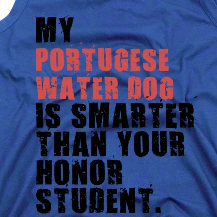 My Portugese Water Doggo Dog Is Smarter Adc096c Gift Tank Top