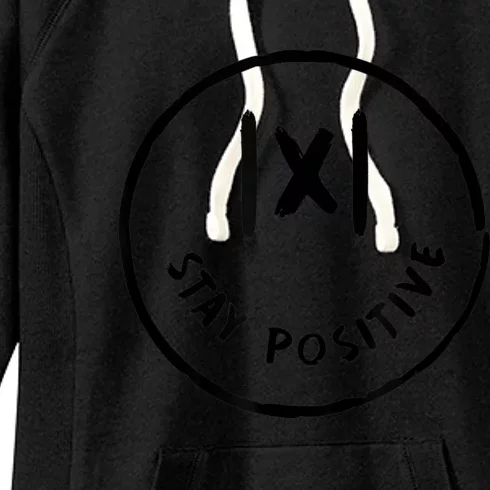 Math Positive X Funny Math Women's Fleece Hoodie