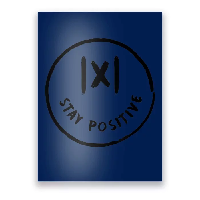 Math Positive X Funny Math Poster