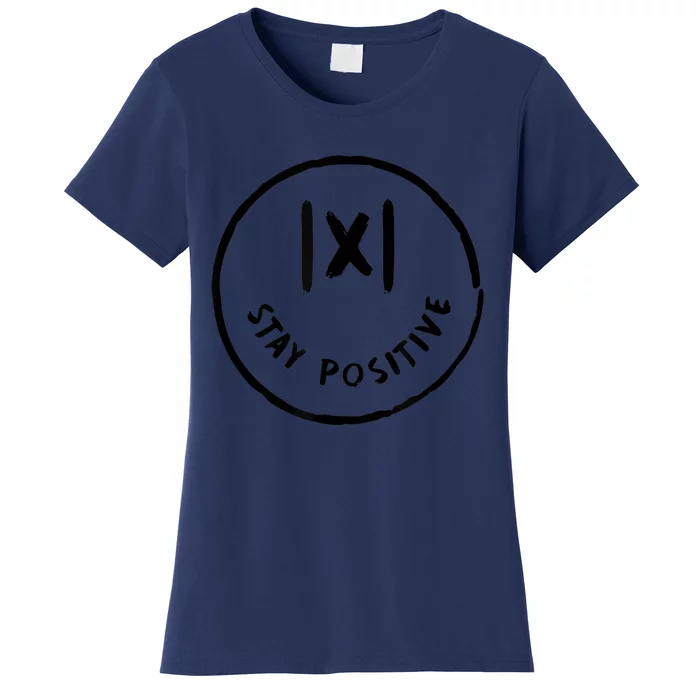 Math Positive X Funny Math Women's T-Shirt