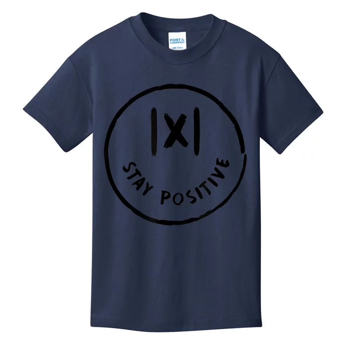 Math Positive X Funny Math Kids T-Shirt