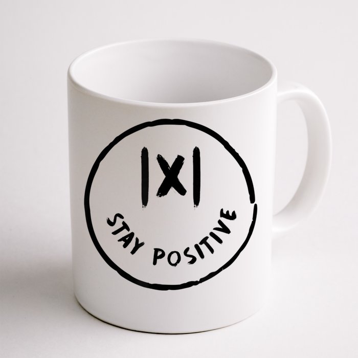 Math Positive X Funny Math Front & Back Coffee Mug