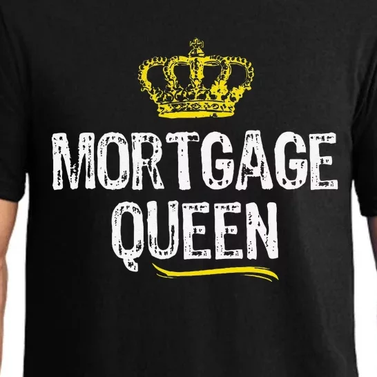 Mortgage Queen Broker Funny Cool Cute Gift Pajama Set