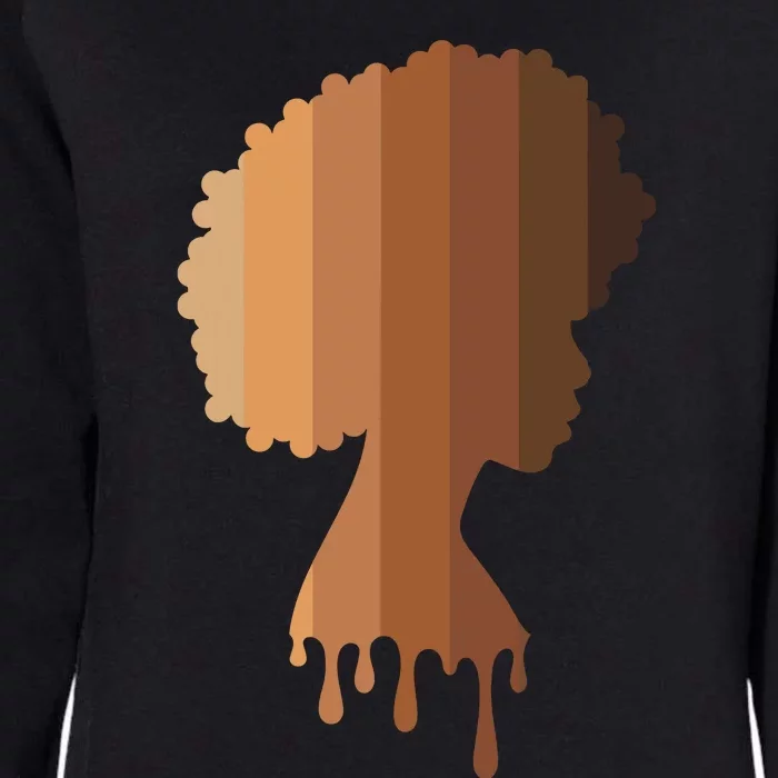 Melanin Queen Black Women Black History Month Blm Juneteenth Womens California Wash Sweatshirt