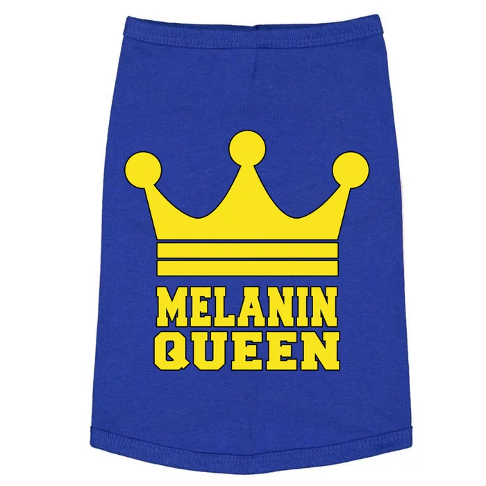 Melanin Queen Conscious Black Is Beautiful Gift Black Power Gift Doggie Tank