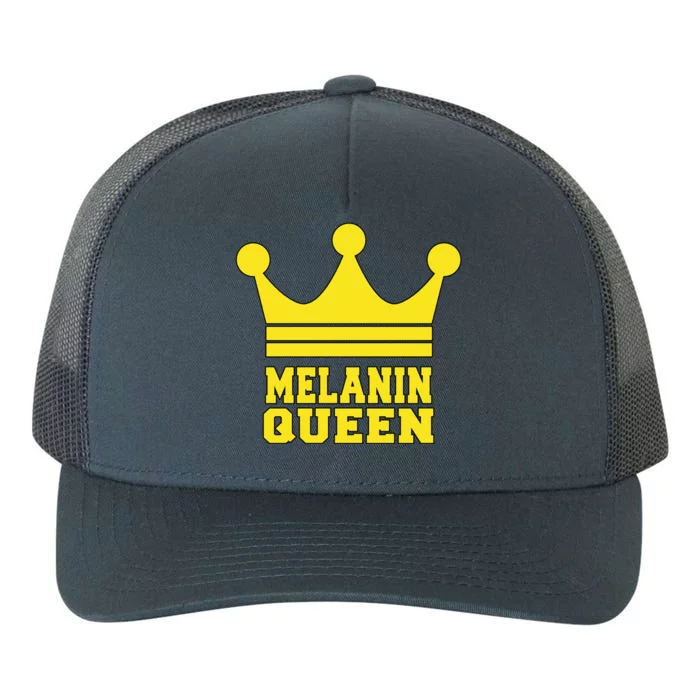 Melanin Queen Conscious Black Is Beautiful Gift Black Power Gift Yupoong Adult 5-Panel Trucker Hat