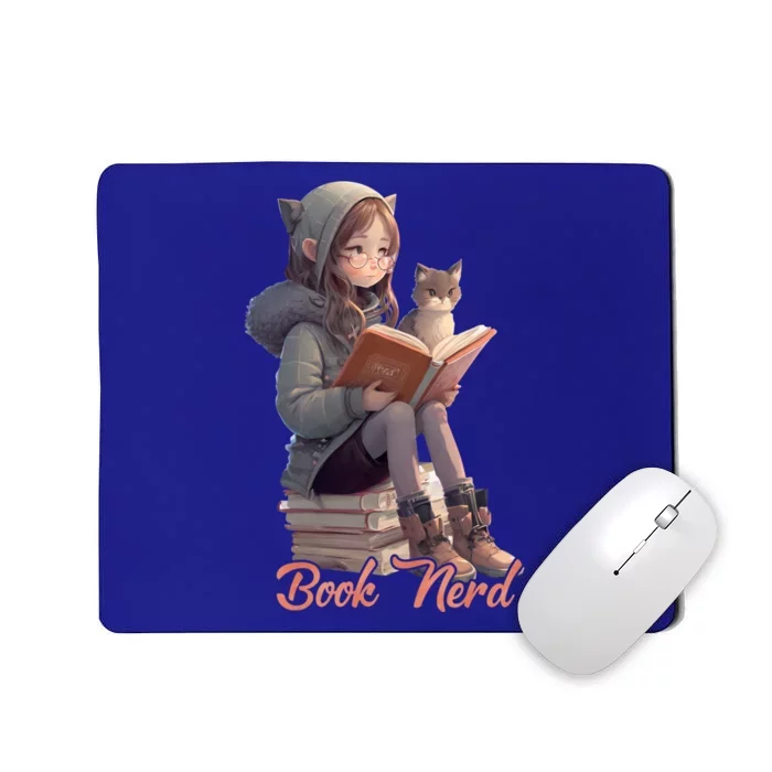 Motivational Quote Dress Book Nerd Reading Books Cute Gift Mousepad