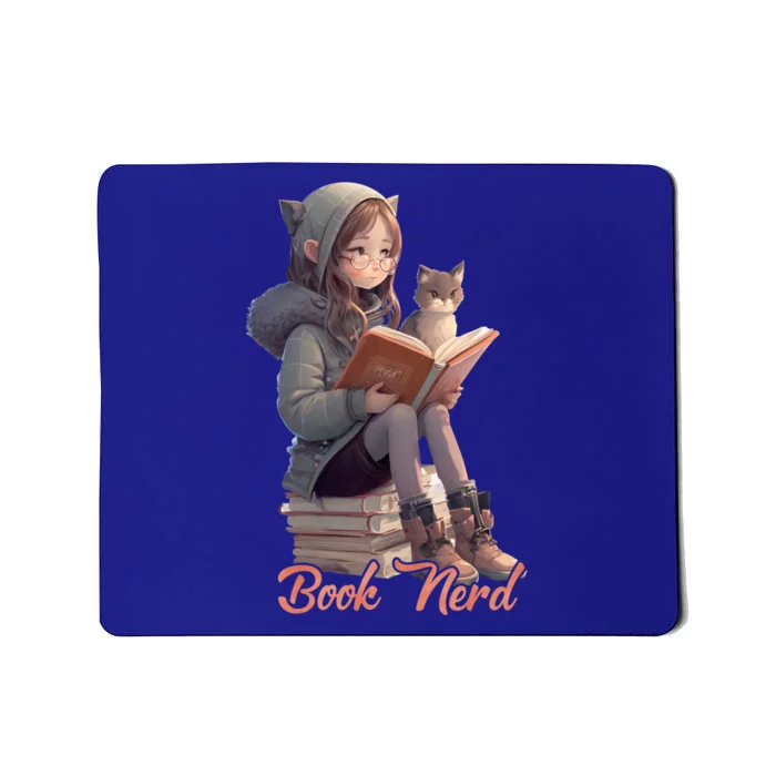 Motivational Quote Dress Book Nerd Reading Books Cute Gift Mousepad