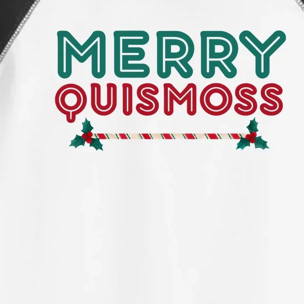 Merry Quismoss Funny Merry Christmas Meme Toddler Fine Jersey T-Shirt