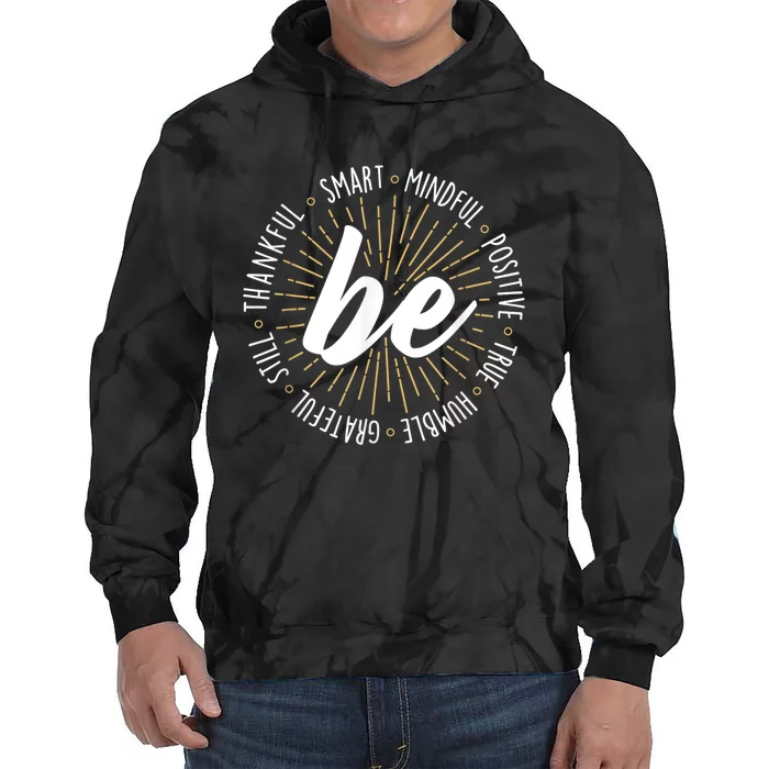 Motivational Quote Inspiration Positive Saying Life Slogan Tie Dye Hoodie