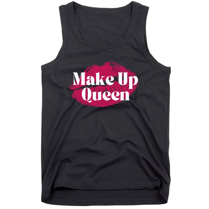 Makeup Queen Lipstick Tank Top