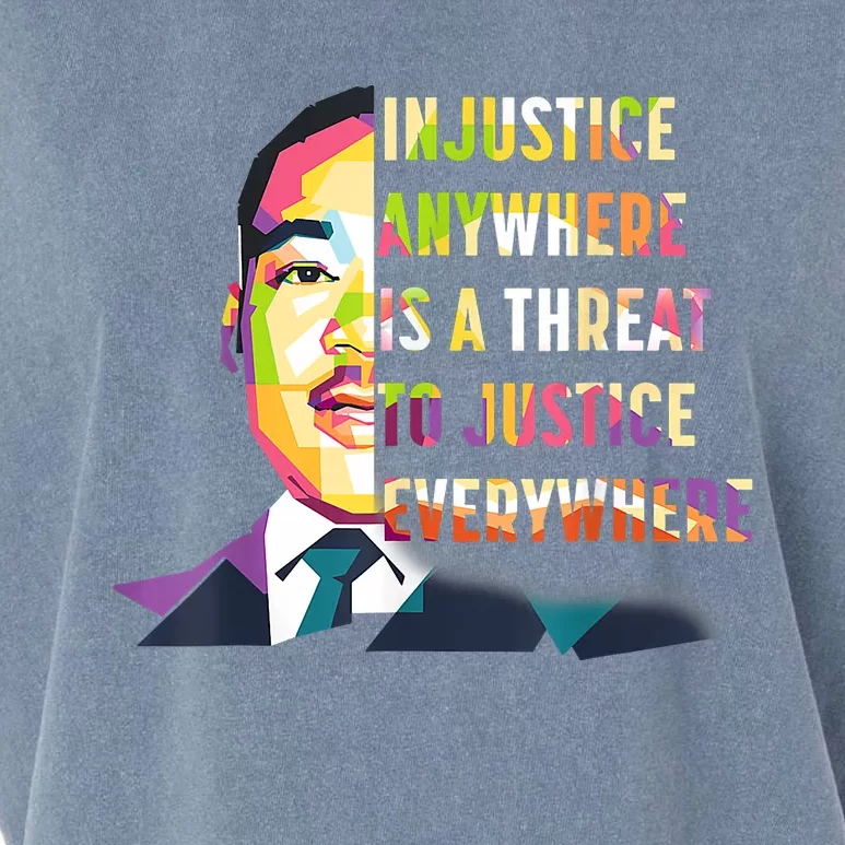 MLK Quote | Martin Luther King Jr Day | Black History Month Garment-Dyed Women's Muscle Tee