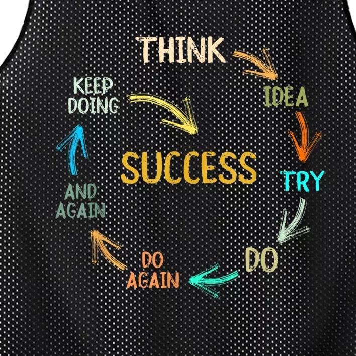 Motivational Quote Motivation Success Inspiration Mindset Mesh Reversible Basketball Jersey Tank