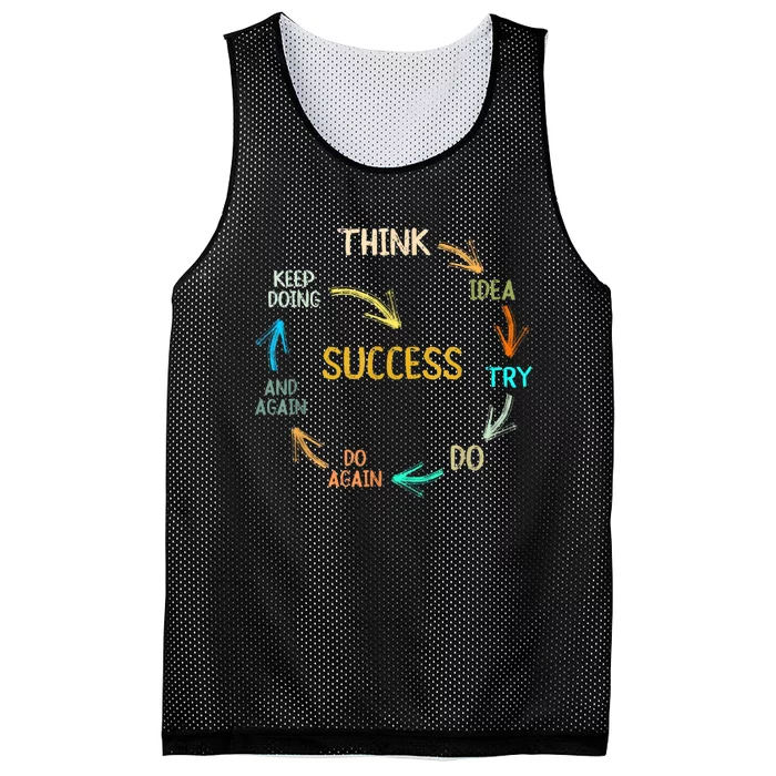 Motivational Quote Motivation Success Inspiration Mindset Mesh Reversible Basketball Jersey Tank