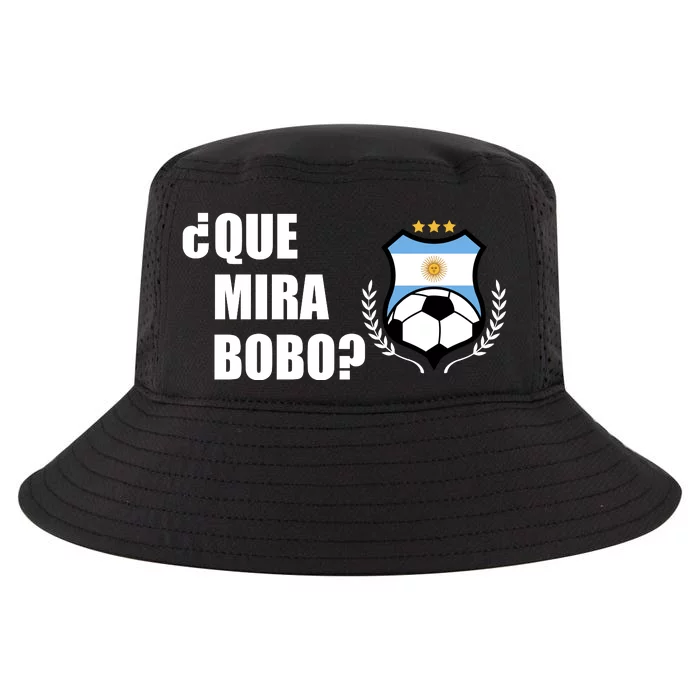 Messi Que Miras Bobo Anda Para Alla Soccer Football Argentina Cool Comfort Performance Bucket Hat