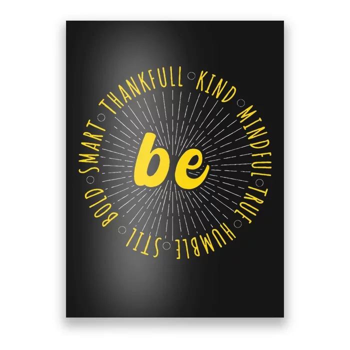 Motivational Quote Positive Saying Life Slogan VarsityGold Poster