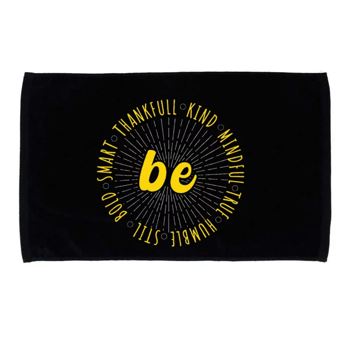 Motivational Quote Positive Saying Life Slogan VarsityGold Microfiber Hand Towel