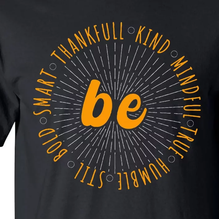 Motivational Quote Positive Saying Life Slogan Orange Tall T-Shirt