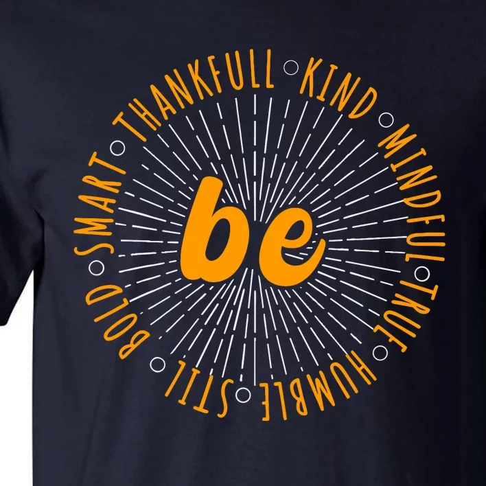 Motivational Quote Positive Saying Life Slogan Orange Tall T-Shirt