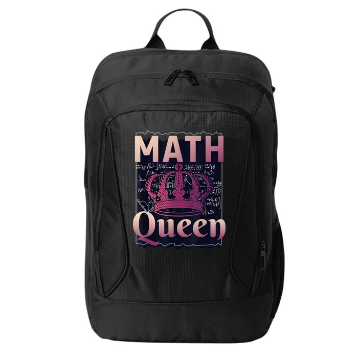 Math Queen School University Algebra Funny Mathematics City Backpack