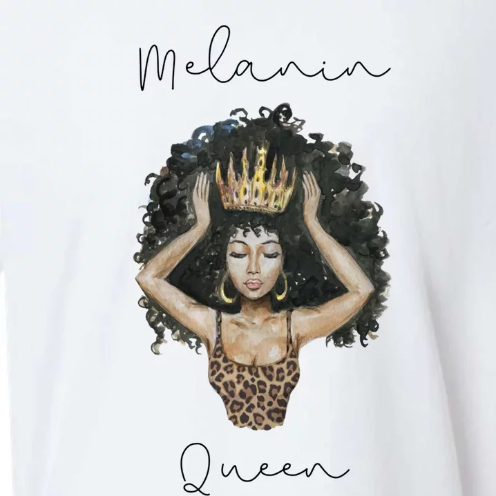 Melanin Queen Tee Black Queen Black Pride Black Magic Cute Gift Sueded Cloud Jersey T-Shirt