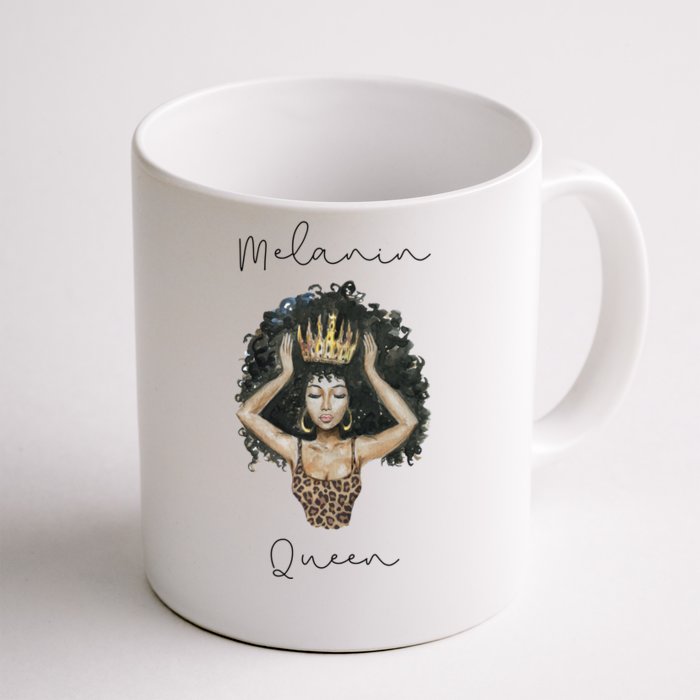 Melanin Queen Tee Black Queen Black Pride Black Magic Cute Gift Front & Back Coffee Mug