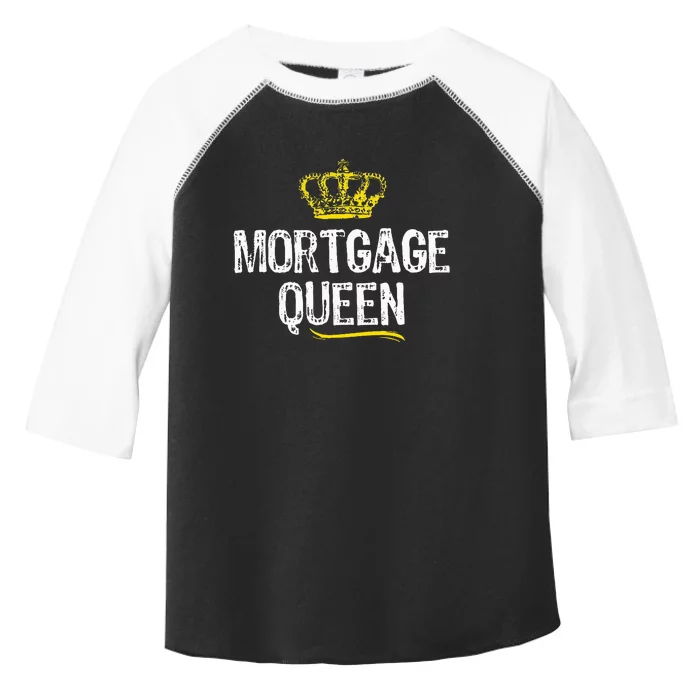 Mortgage Queen Women Broker Funny Cool Cute Gift Toddler Fine Jersey T-Shirt