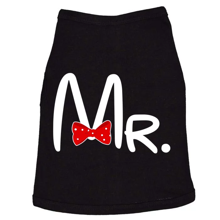 Mr. Bow Tie Cute Matching Couples Doggie Tank