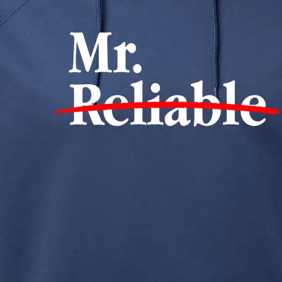 Mr. Unreliable Performance Fleece Hoodie