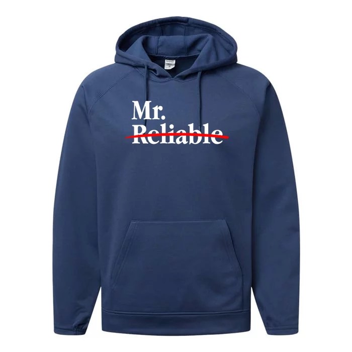 Mr. Unreliable Performance Fleece Hoodie