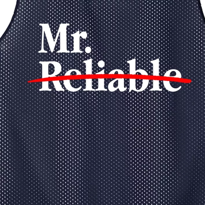 Mr. Unreliable Mesh Reversible Basketball Jersey Tank