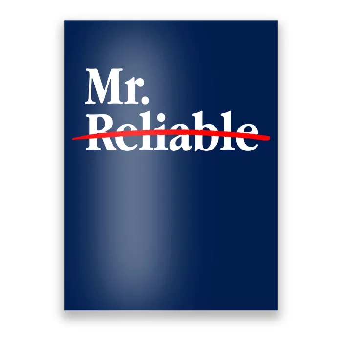 Mr. Unreliable Poster