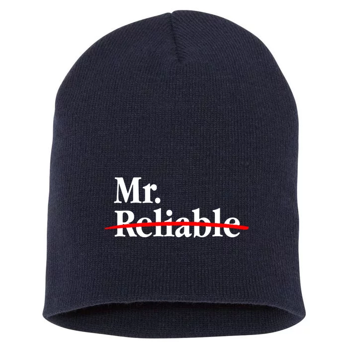 Mr. Unreliable Short Acrylic Beanie