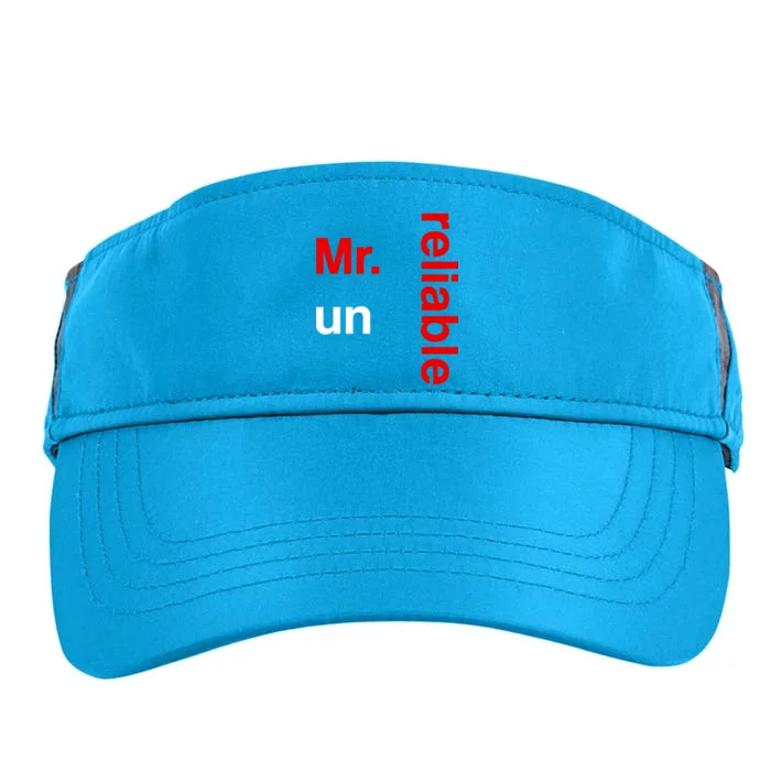 Mr. Unreliable Oklahoma Basketball Adult Drive Performance Visor